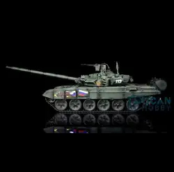 Henglong 1/16 зеленый 6,0 пластик Россия T90 RTR rc Танк 3938 Вт/360 башни TH13008