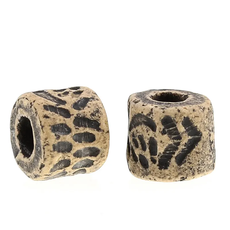 

LASPERAL 50PCs Vintage Chinese Ceramic Beads Fit Necklace Bracelets Diy Spacer Beads For Jewelry Making 10x9mm