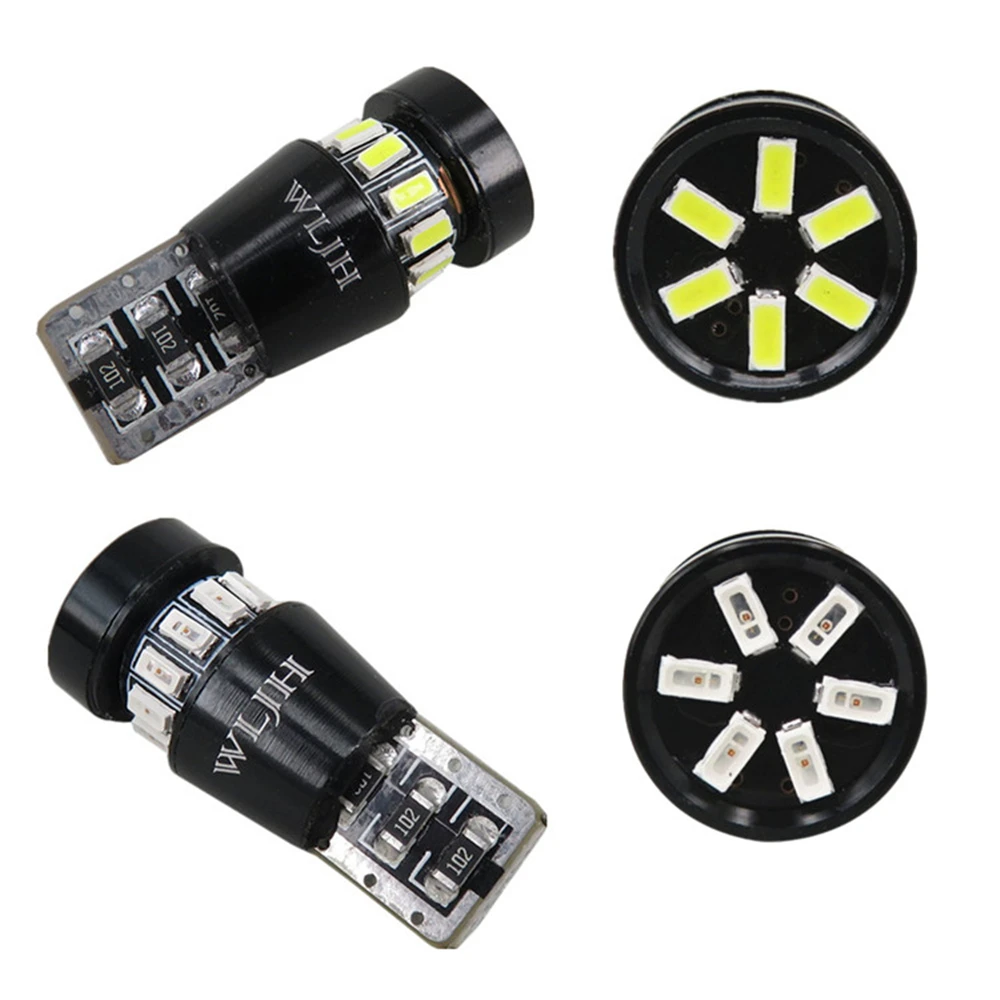 WLJH 2x T10 светодиодный W5W авто лампы Парковка габаритный фонарь для Mitsubishi Asx Lancer 9 10