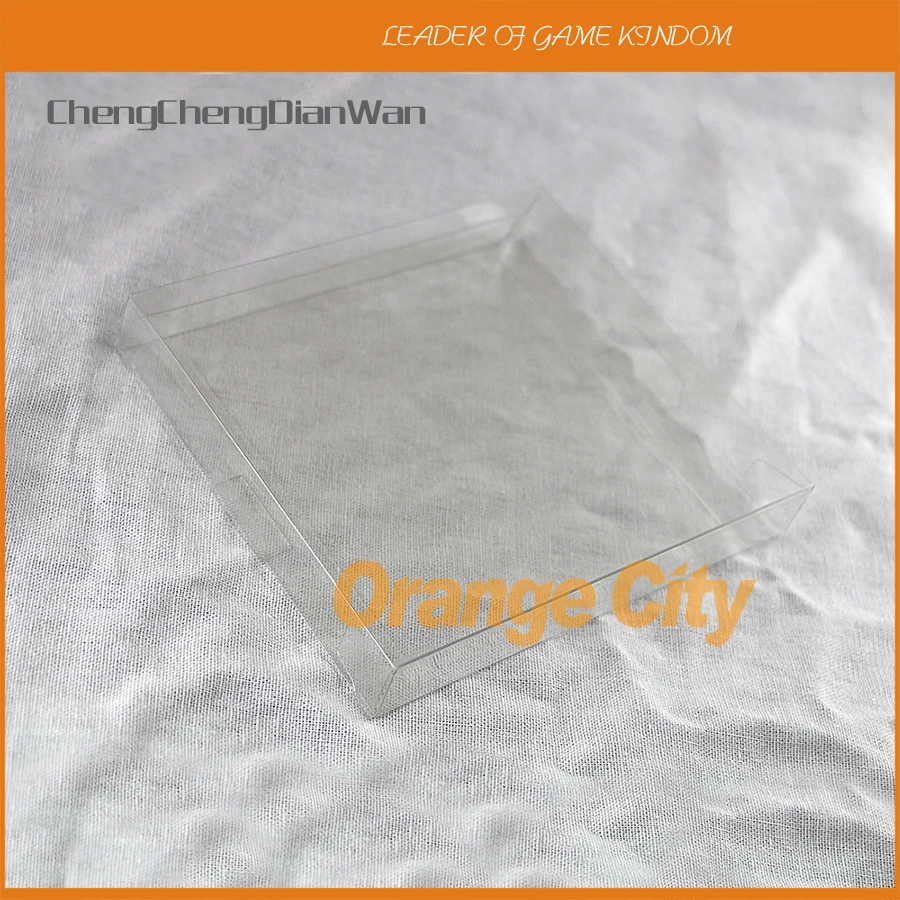 

ChengChengDianWan High Quality Clear transparent plastic PET game card protector case for NES cartridge game boxes