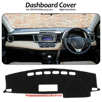 

Car Dash Mat for TOYOTA RAV 4 40 SERIES Jan/2013-2017 GXL GX Cruiser BLACK DM1300 Automotive Dashboard Carpet Cover Dashmat