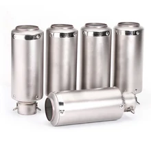 51 мм 60 мм Универсальный мотоцикл GP Escape мотоциклетный скутер SC глушитель выхлопной трубы для FZ6 Ninja cbr650f cb400 s1000r pcx 125