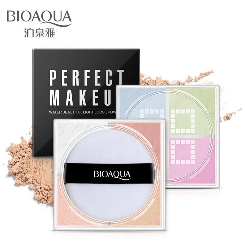 Affordable Price for  2 Colors Loose Powder Transparent Finishing Powder Oil Control Waterproof Makeup Cosmetic For Face 