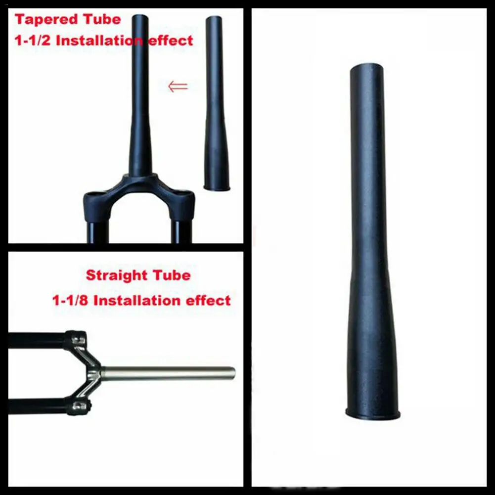 1pc Mountain MTB Bicycle Fork Alloy Tapered or Straight Bike Front Fork Head Tube for FOX Rockshox Repair Parts