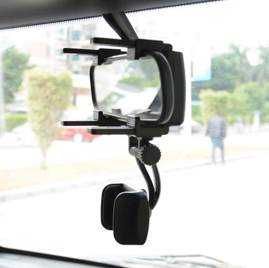 Автомобильное зеркало заднего вида держатель подставка колыбель для сотового телефона gps универсальный