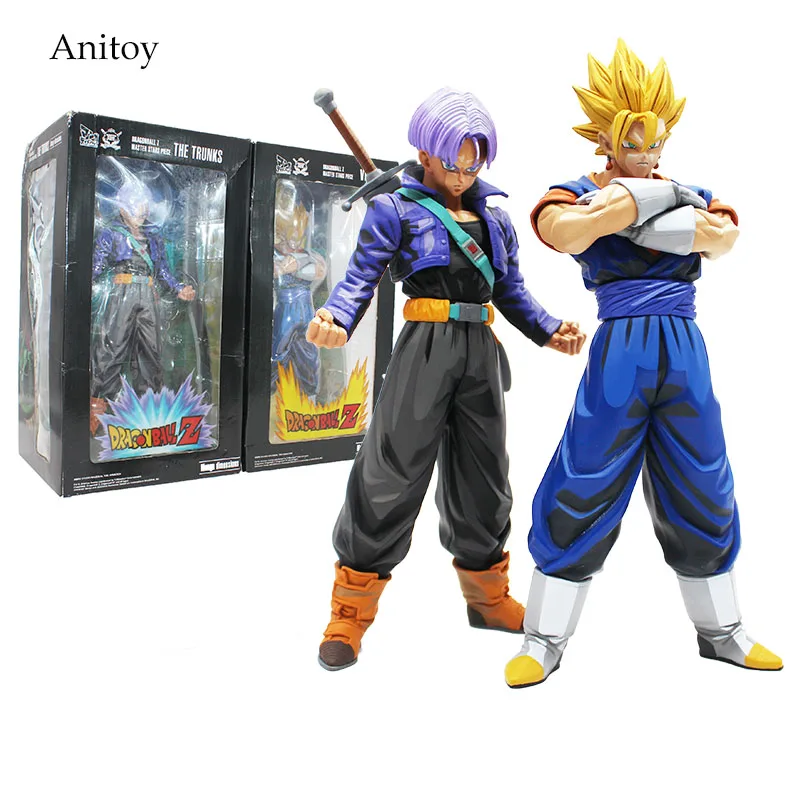 

Anime Dragon Ball Z MSP Master Stars Piece Vegetto Vegetto Trunks Figure Manga Dimensions PVC Figure Collectible Model 25-27cm