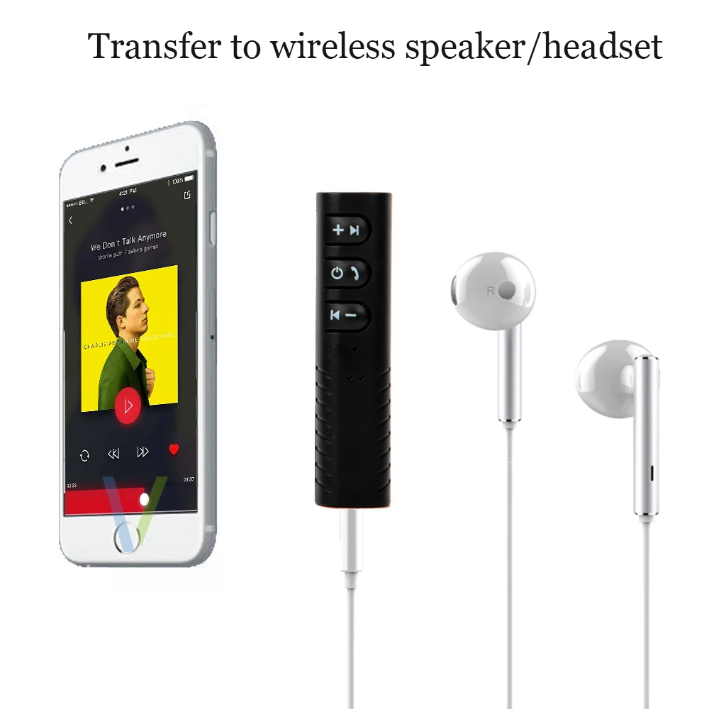 Vexverm 3 5 мм разъем Aux Handsfree беспроводной автомобильный Bluetooth приемник адаптер для