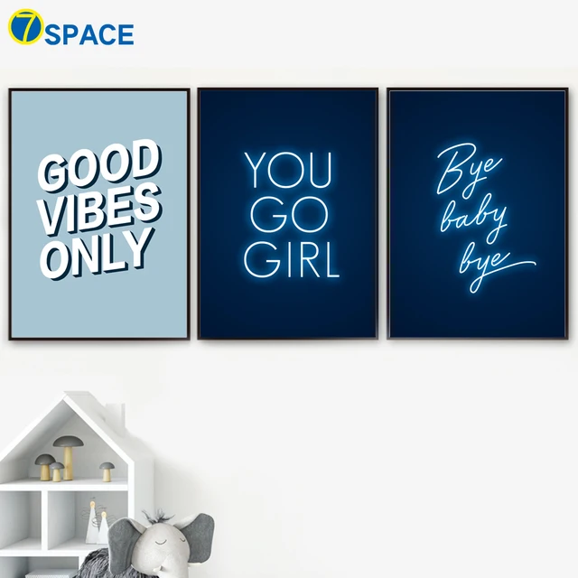 Motivational Quotes Wall Art Canvas Painting Nordic Posters And Prints