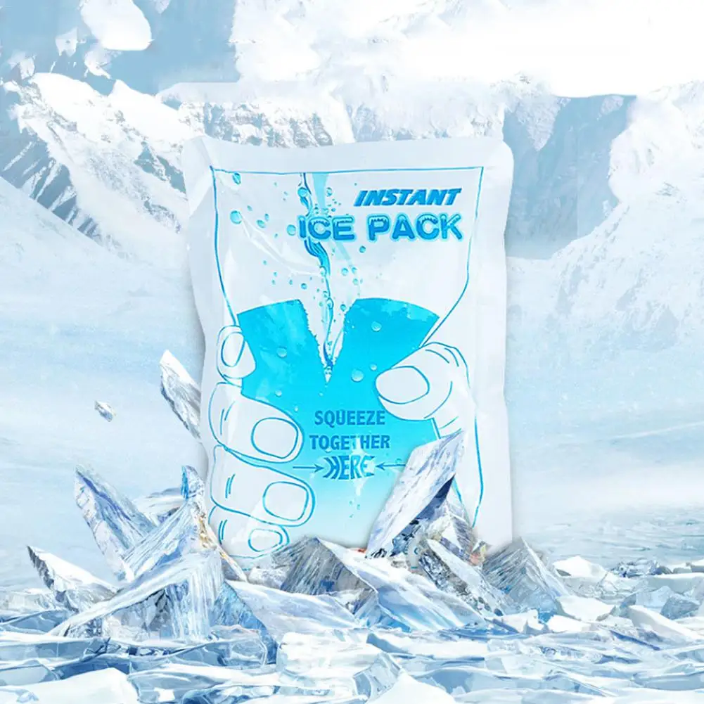 На открытом воздухе Мгновенный холодный лед пакет для охлаждения терапия аварийное хранение еды облегчение боли безопасность выживания Открытый Инструмент Горячий