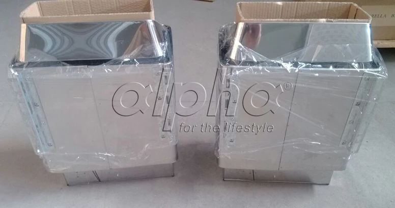  Free shipping 6KW220-240V 50HZ SUS sauna heater with INNER controller comply with the CE standard