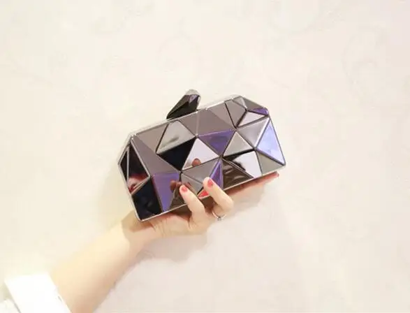 Черные/серебряные/Золотые женские клатчи женские золотые сумки женские металлические вечерние клатчи сумки