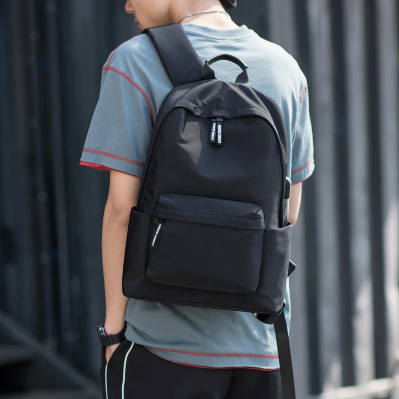  Hk Waterproof Backpack Rap Monste Young Game Bag Teenagers Men Women Student School USB Bags travel - 32970382506