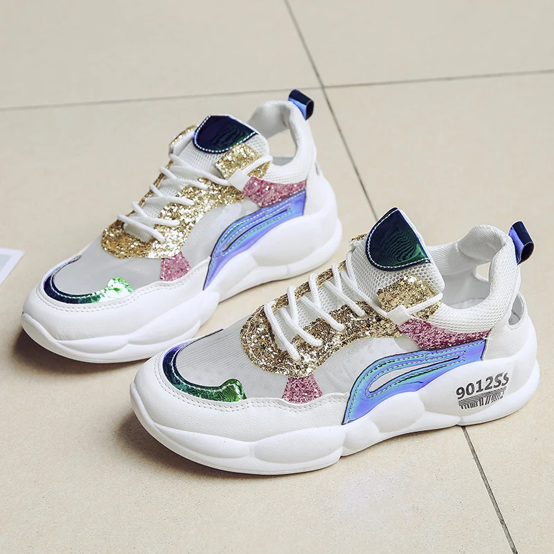 

BIGFIRSE Casual Shoes For Women Outdoor Breathable Rubber Woman Fashion Sneaker Spring Flats Shoes Zapatos Mujer Womens Sneakers