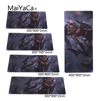 

MaiYaCa Newest Battle Bunny Pad mouse pad to Mouse Notbook Computer Mousepad Custom With Locking Edge Gaming Mouse pads Gamer