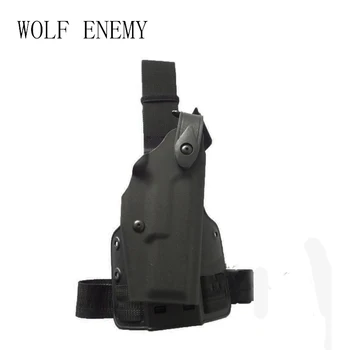 

Tactical Hunting Pistol Leg Holster Glock 17 19 22 23 31 32 Military Airsoft Gun Holster Glock Thigh Holsters Right Hand Users