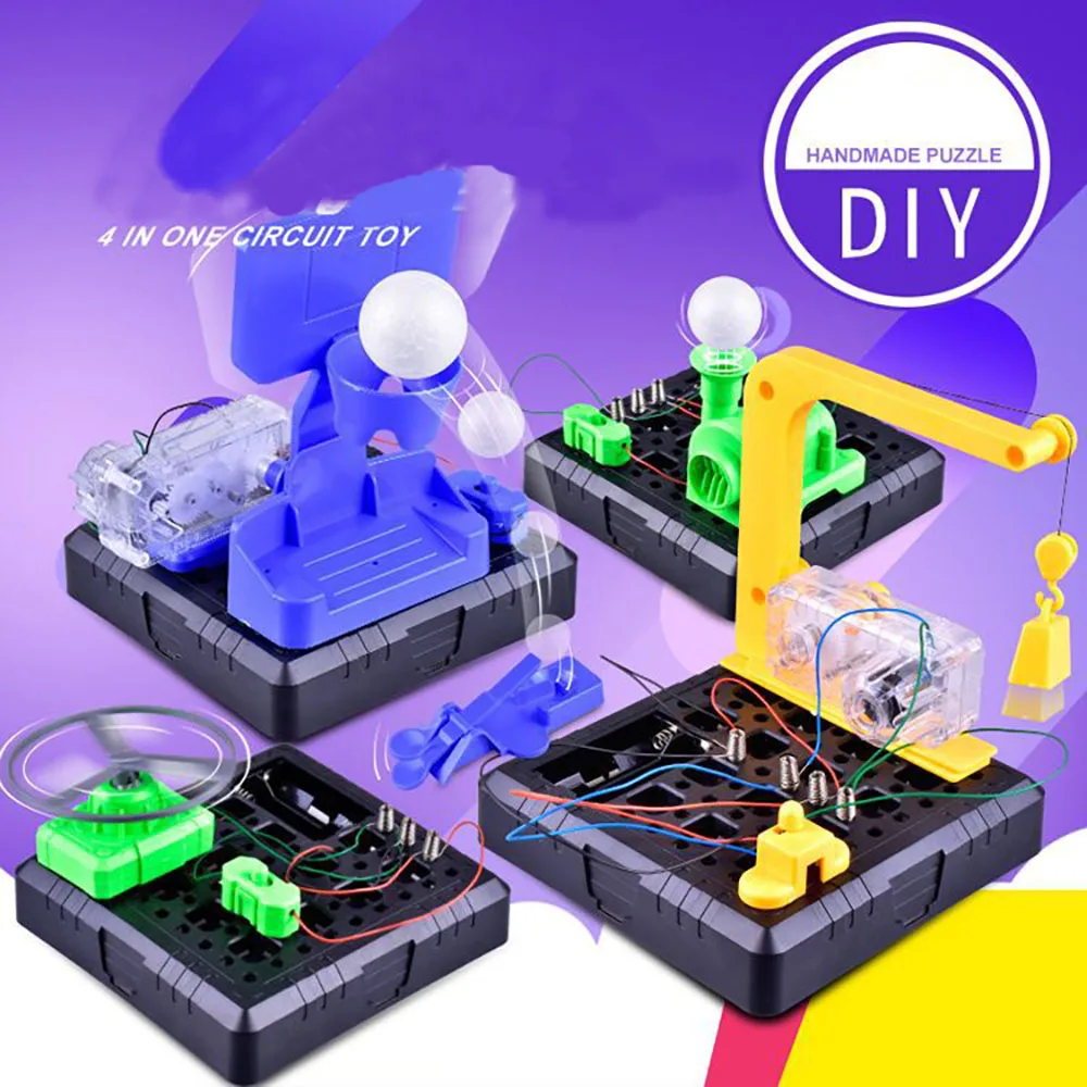 DIY научное образование игрушка креативная Физика Эксперимент технология обучения кран, баскетбольный мяч, плавающий мяч, НЛО машина