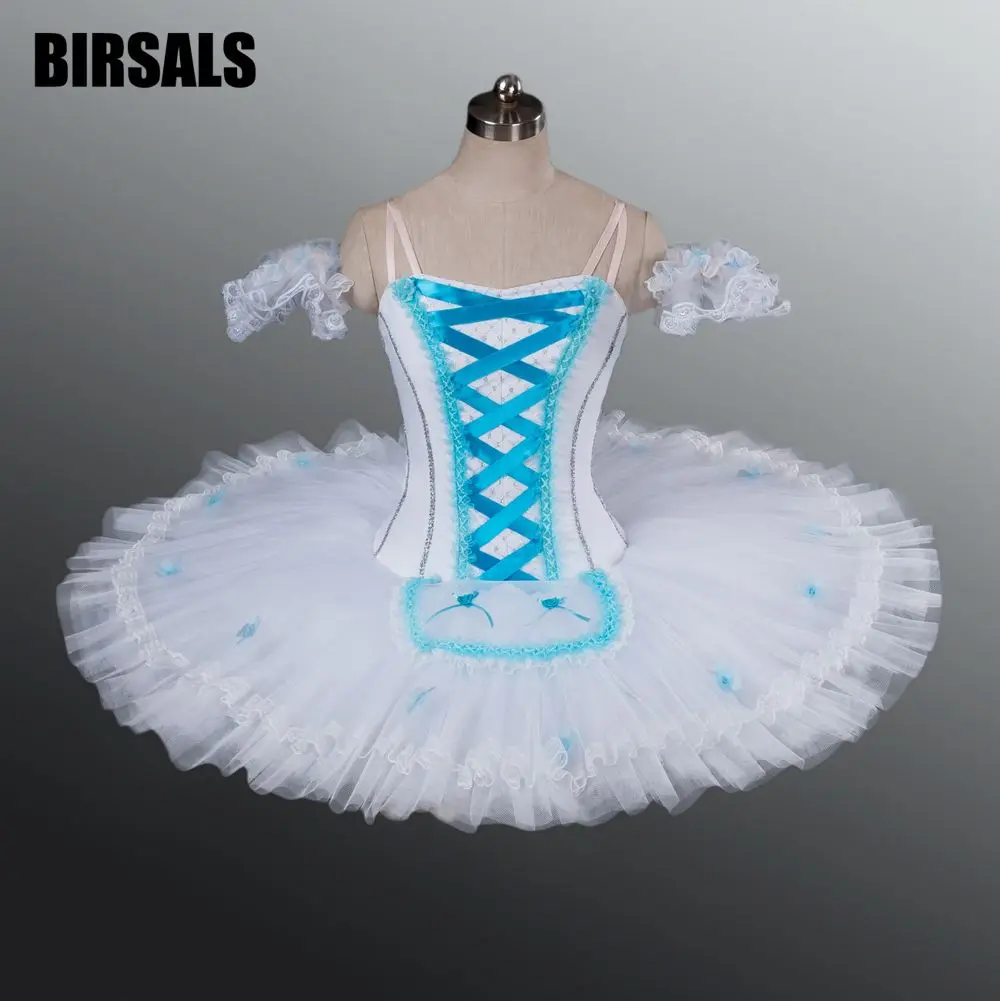 Women White Giselle Professional Ballet Tutu Girls Adult Ballerina Coppelia Platter Tutu Pancake Costume8964D