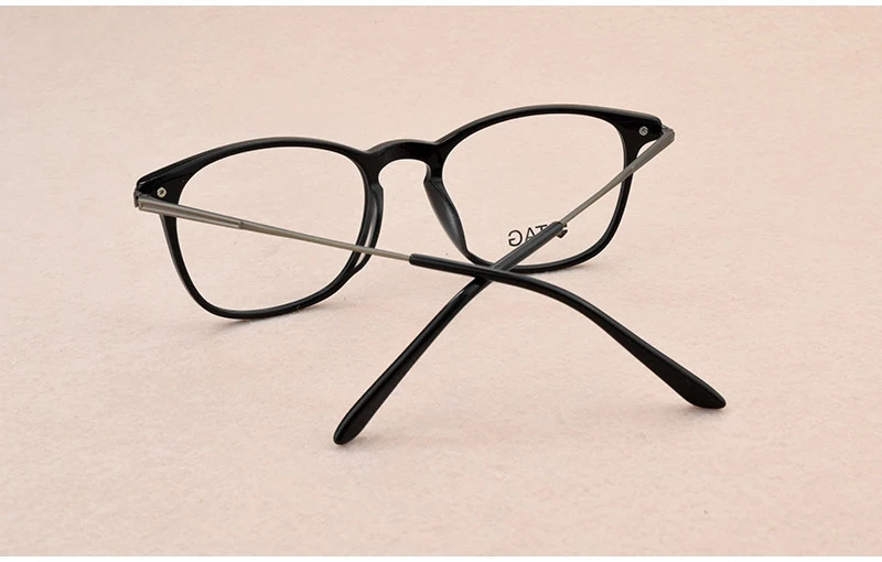 Модная оправа для очков, тег, Брендовые очки для мужчин и женщин, поляризованные солнцезащитные очки с клипсой для близоруких, компьютерные очки, оправа для Nerd