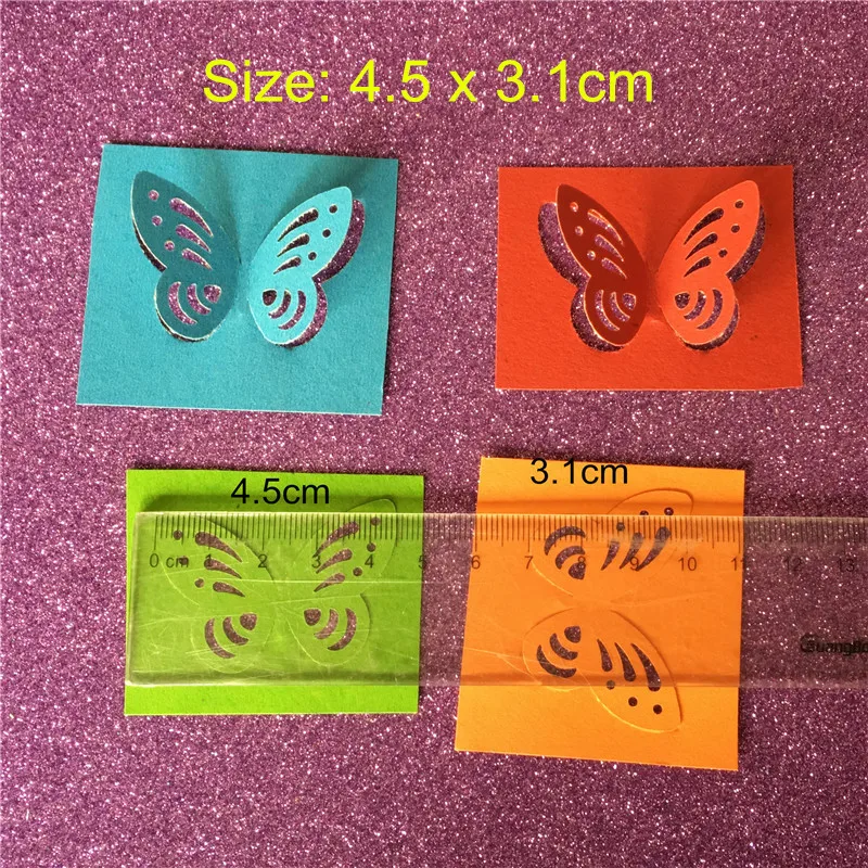 Большой размер 4,5 см стереоскопический 3D бабочка Дырокол в форме ремесла скрапбукинга бумаги дырокол для детей DIY Инструменты дыроколы