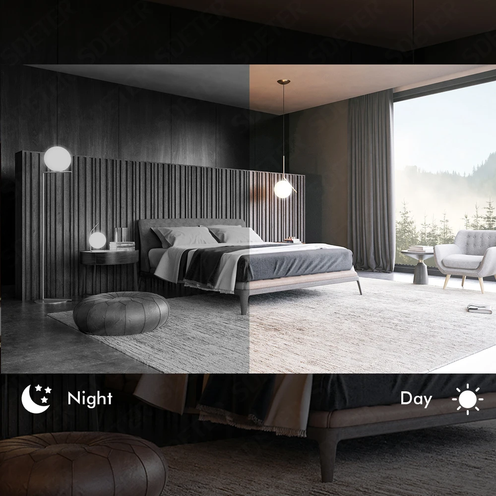 SDETER Battery 100% Wire-Free Wireless IP Camera Wifi 720P Indoor Baby Monitor Security Camera Video Monitoring Two Way Audio