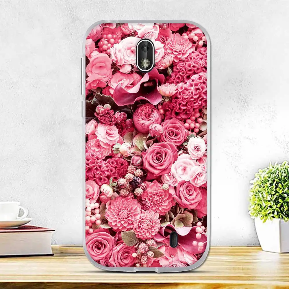 لنوكيا 1 غطاء لينة TPU عودة حقيبة شل ل نوكيا 1 تا-1047 تا-1060 تا- 1056 تا-1079 تا-1066 حالة غطاء Nokia1 2018 الهاتف حالات