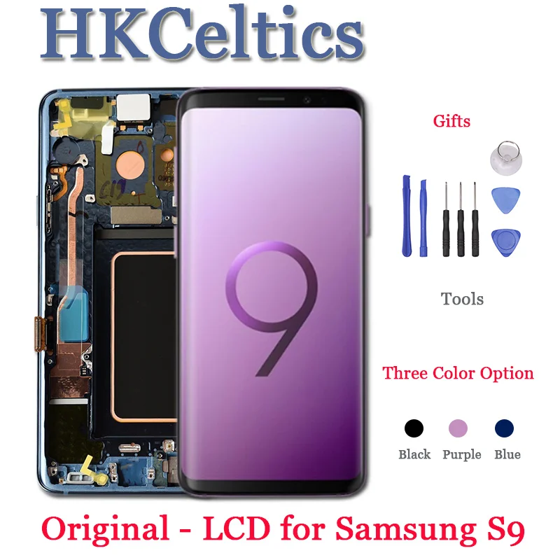 Us 12968 12 Offoriginal Amoled Replacement Parts For Samsung Galaxy S9 S9lcd Dsiplay And Touch Screen Digitizer With Frame G960 G965 Display In