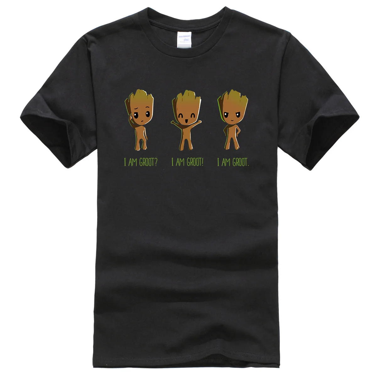 Спортивная футболка Lasting Charm I AM GROOT Super Hero Man с аниме Мужская Уличная