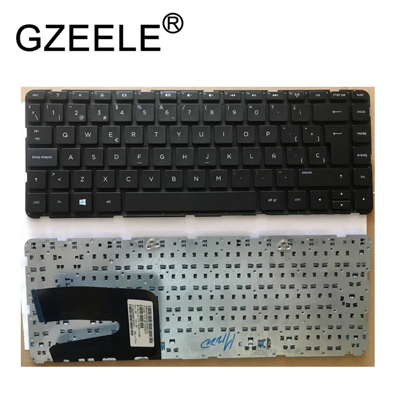 GZEELE новый для HP Pavilion 14-n 14-n000 14-N003la клавиатура 741062-161 Латинский Испанский Teclado черного SP Испанский