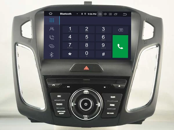 9'' IPS Android 9.0 Octa Core Car DVD GPS Player For FORD FOCUS 2015- Auto Radio Multimedia Stereo Navigation BT WIFI/4G CANBUS