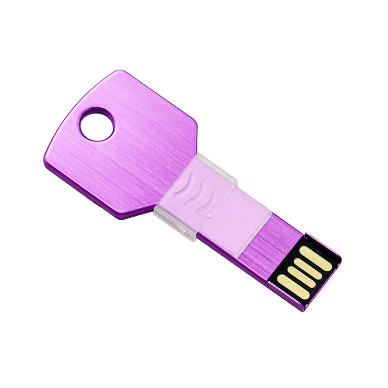 Мини-накопитель металлический алюминиевый ключ форма USB флэш-накопитель 8 ГБ 16 ГБ 32 ГБ 64 Гб USB карта памяти 128 ГБ Флешка флеш-накопитель