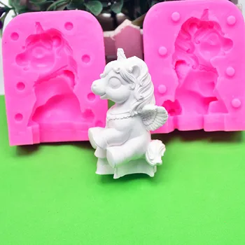 

3D Mythical Animal Silicone Mould DIY Cake Mould Decoration Ornament Mould Soap Mould