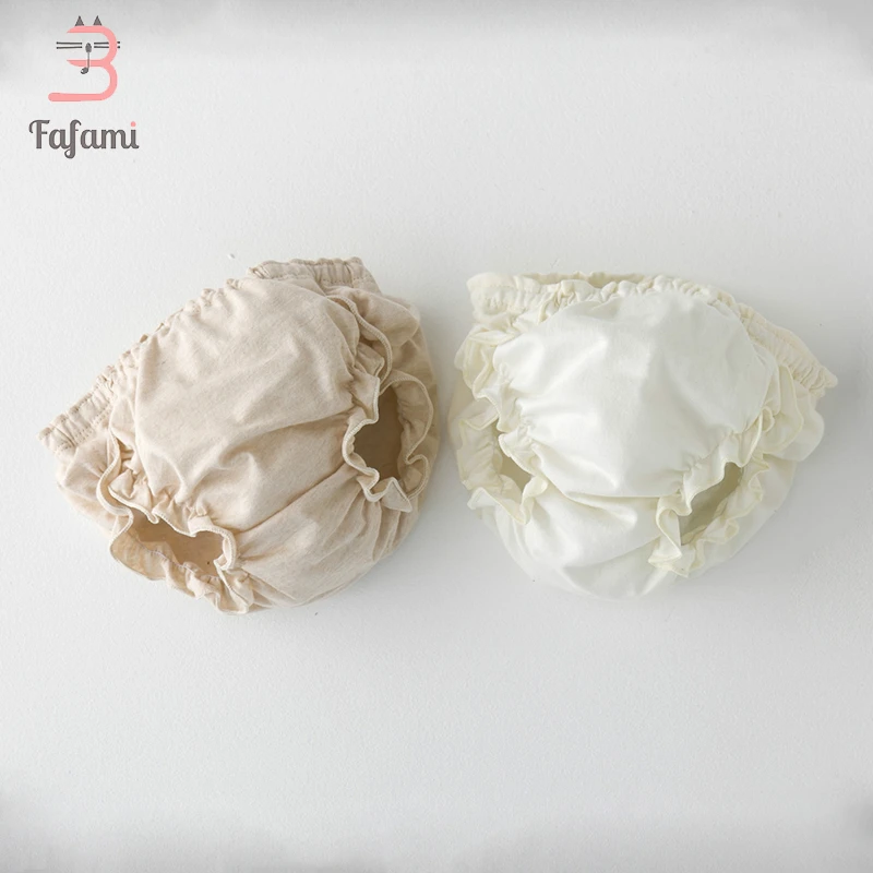 

2 PCS/ LOT Baby's Panties High Waist Underwear Organic cotton baby girl boy clothes newborn babies clothing pant christmas gift