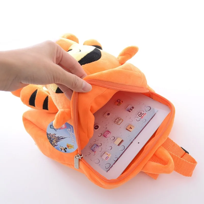 Disney рюкзак сумка плюс куклы игрушка Винни Микки Маус Микки Минни прыгающий Тигр плюшевая кукла-сумка Детский подарок на день рождения