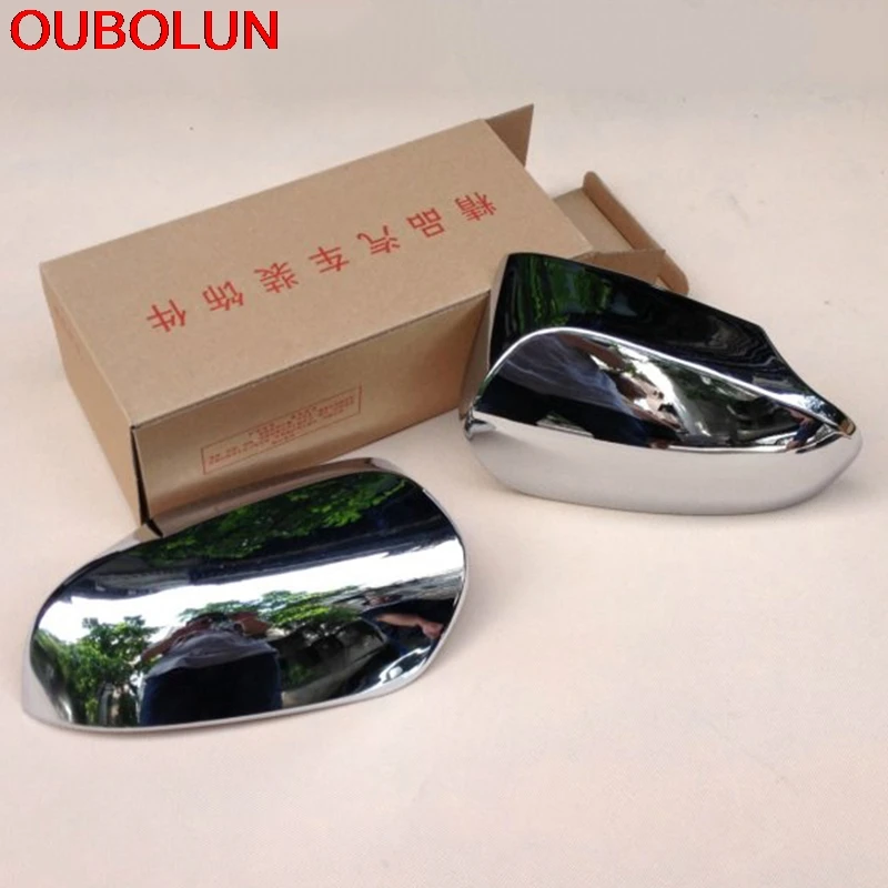 OUBOLUN для Toyota Yaris Vitz 2017 2018 накладка на зеркало заднего вида автомобиля отделка