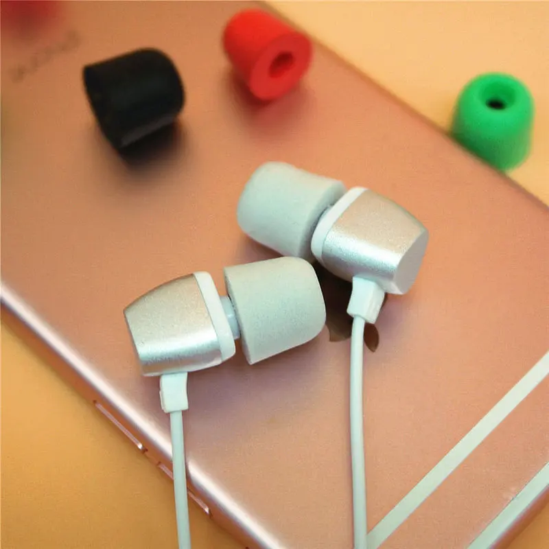1 пара амбушюры для наушников 3 мм|foam tips|earbud foamear pads |