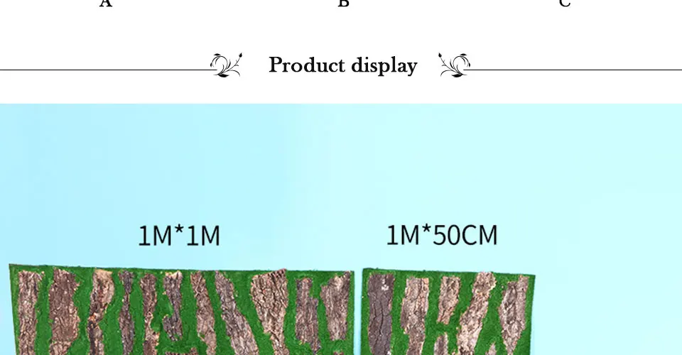 Имитация коры ландшафтное Украшение Наклейка искусственное растение поддельные растения Цветок для гостиной трубопровод колонна поверхность стены
