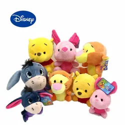 Disney Плюшевые Микки Маус Минни Винни Лило маленький порошок свинья животных плюшевые игрушки для детей подарки на день рождения