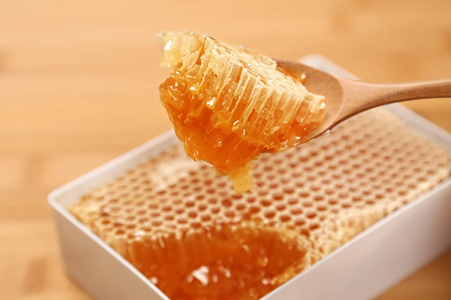 Дикая медовая расческа мед Жевательная коробка чистый натуральный бытовой мед расческа чистый 500 г/250 г