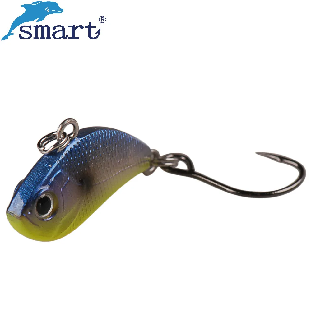 

Smart Sinking VIB Lure 2.5cm 1.75g Single Okeene Hook Hard Bait Isca Artificial Pesca Leurre Peche Wobblers for Carp Fishing