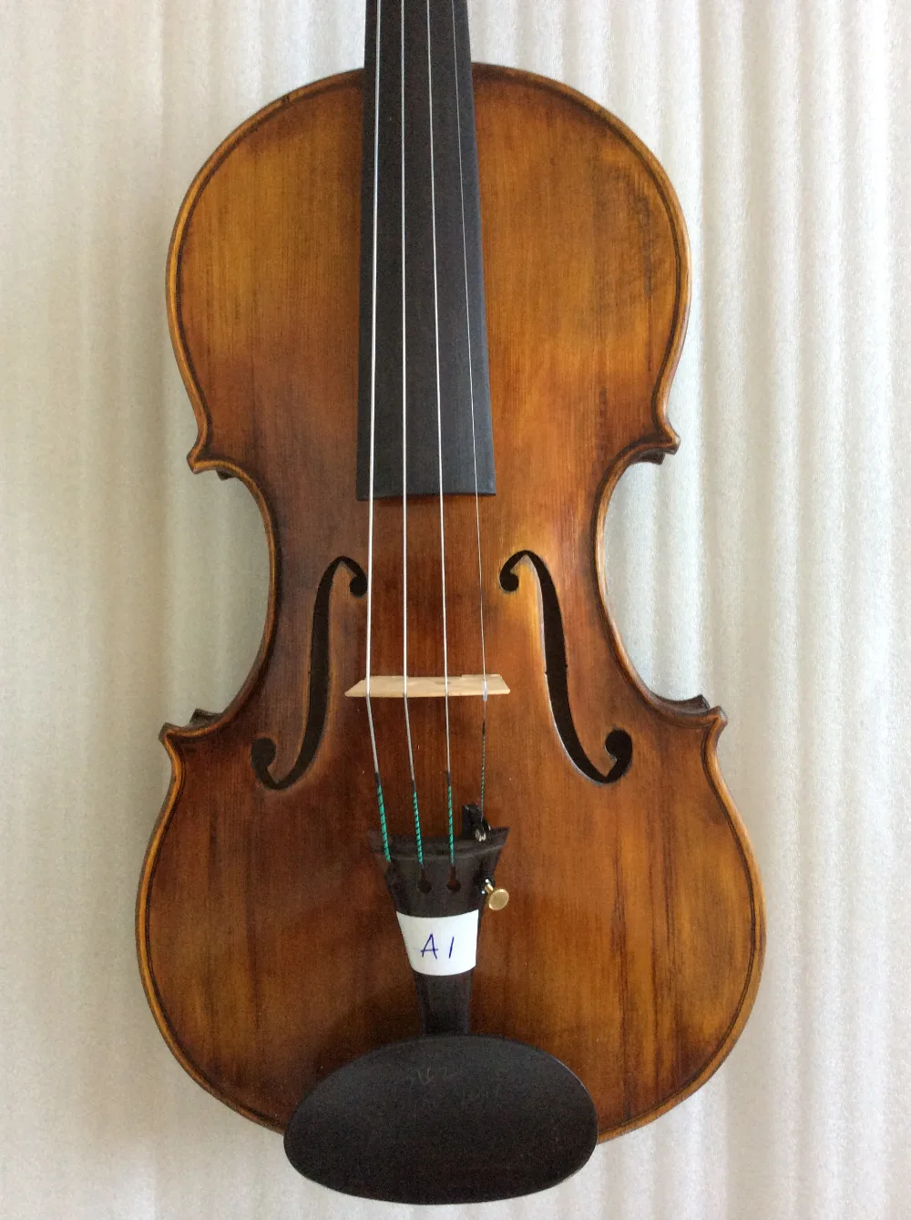 Скрипка 4/4 размер модель Гварнери 1742, 100 лет древесина старых хвойных деревьев Топ скрипка