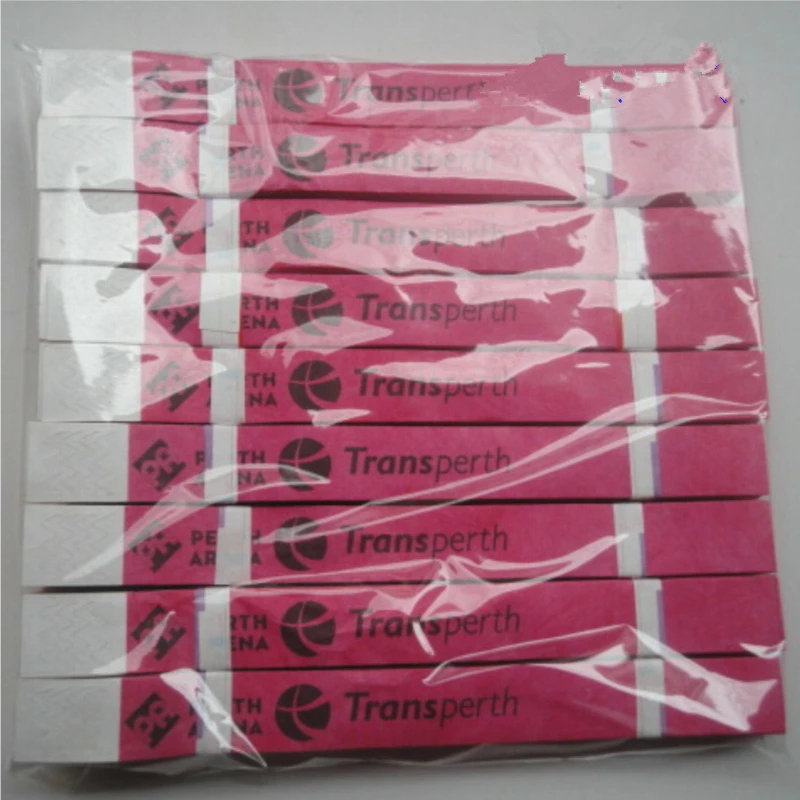 colorful tyvek wristband