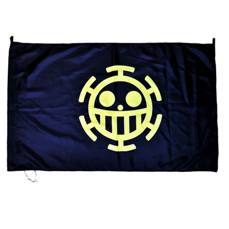 

One Piece Trafalgar Law Flag Home Decor Party Decoration 68X90CM