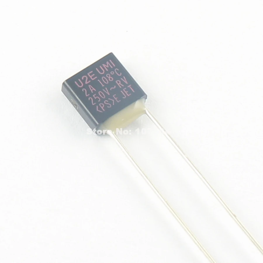 5 шт. ELCUT UMI Microtemp термальный предохранитель Тип U2E TF выключение 108 градусов 2A 250V |