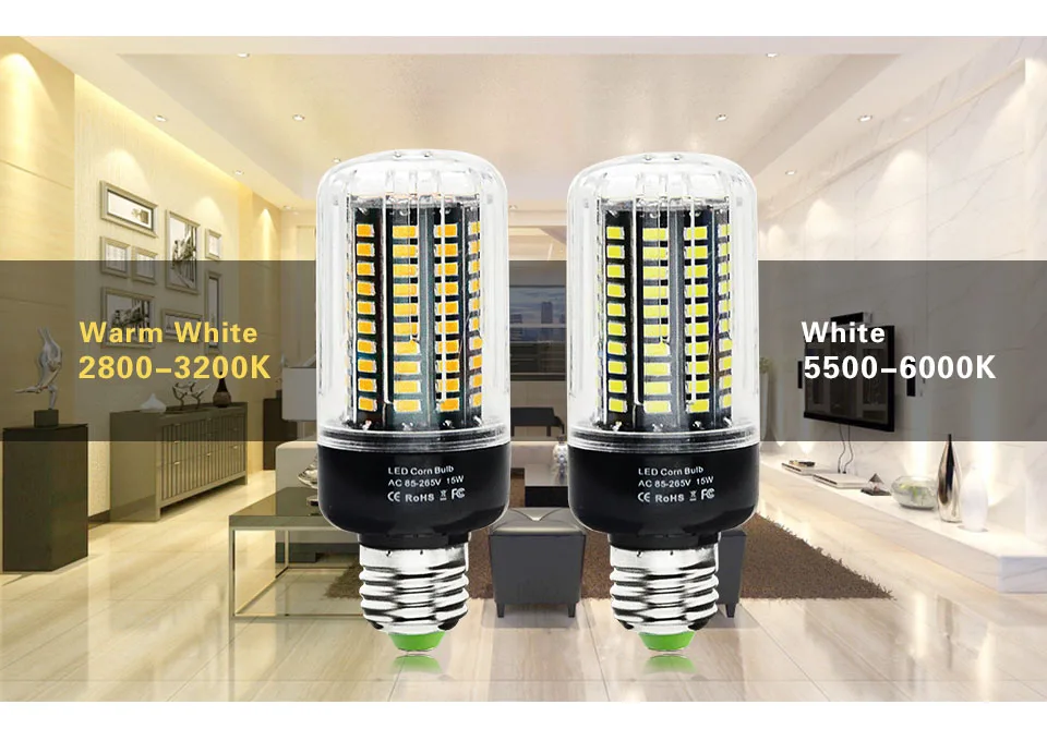 Светодиодный светильник E27 светодиодный s лампы SMD5733 чип AC85V-265V 3 Вт 5 Вт 7 Вт 9 Вт 12 Вт 15 Вт лампада Светодиодный точечный светильник постоянный ток без мерцания