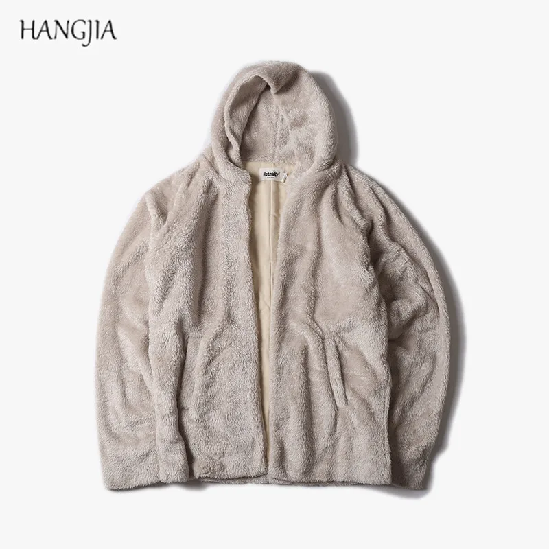 

Mens Hip Hop Fleece Sherpa Cardigan Hoody Hoodies Male High Street Side Split Sweatshirts Urban Clothing Justin Biebers Tyga