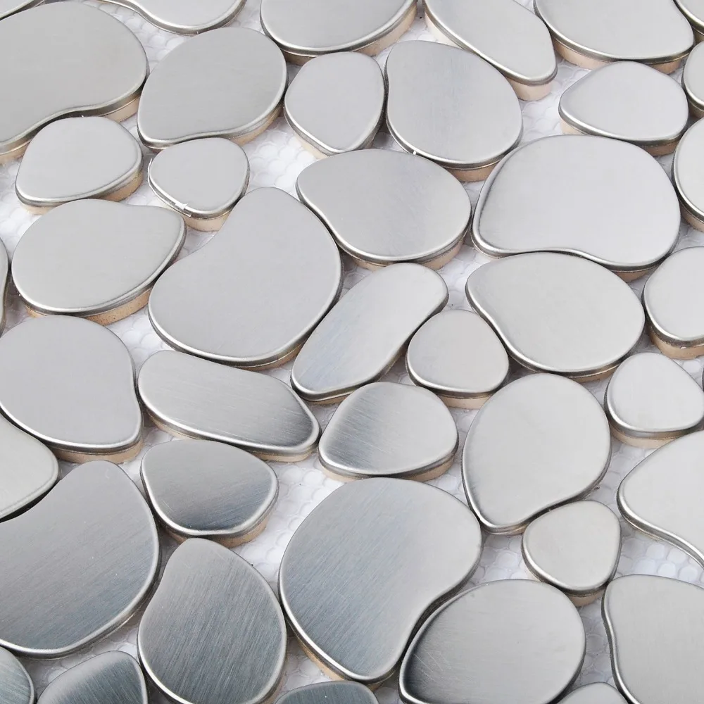 Bouw Moza Eken Rvs Tegels Zilveren Metalen Tegel Backsplash Keuken Bouw Moza Eken Rvs Tegels Zilveren Metalen Tegel Backsplash Keuken