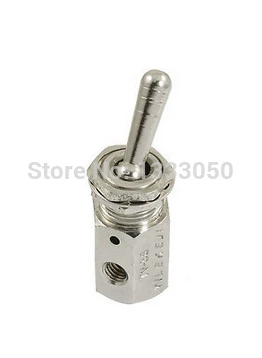 

Free Shipping Metal 2 Position 3 Way Manual Mechanical Air Pneumatic Valve