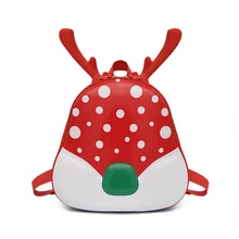 1 шт. мультяшная Рога лося, детские школьные сумки, недостающие дети и рюкзак, водонепроницаемые сумки на плечо, рождественский подарок