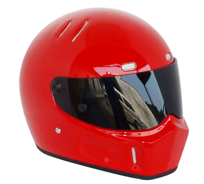 ATV-1 TOP gear StarWars стикеры Симпсонов модель мотоциклетный шлем для гонок Moto casco capacete - Цвет: Bright red 19