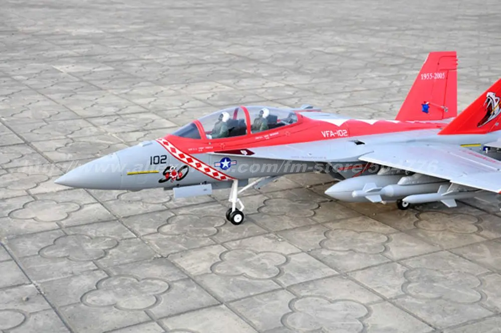 RTF Red Upgrade Version / RC F 18 jet Airplane / Folding wing